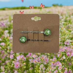 NEW Hummingbird Design Bobby-pin Set